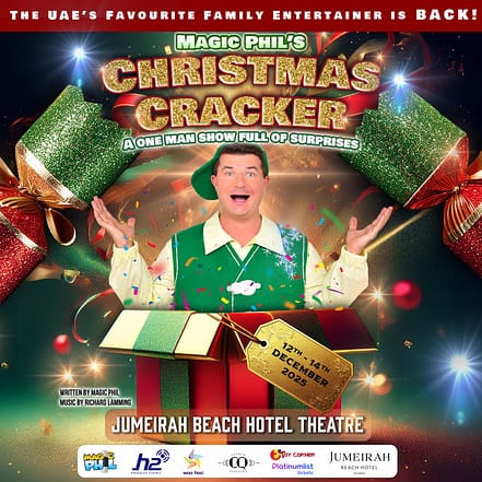 Magic Phil’s Christmas Cracker in Dubai – Shows and Theatrical Plays JUZN.com Special Offers, Deals & Discounts