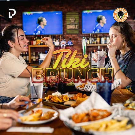 Tiki Brunch at Buffalo Wings & Rings, Bahrain – Brunches JUZN.com Special Offers, Deals & Discounts