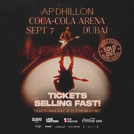 AP Dhillon Live in Dubai – Concerts JUZN.com Special Offers, Deals & Discounts