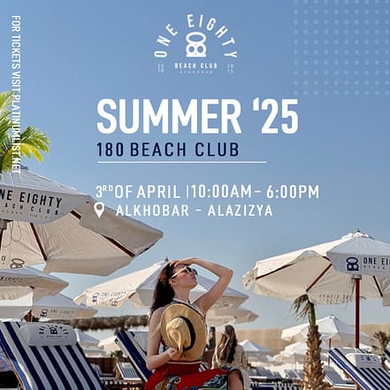 180 Beach Club in Khobar – Nightlife JUZN.com Special Offers, Deals & Discounts