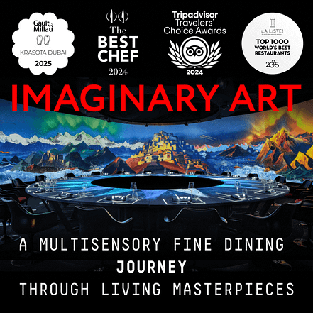 IMAGINARY ART Show in KRASOTA Restaurant – Dining Experiences JUZN.com Special Offers, Deals & Discounts