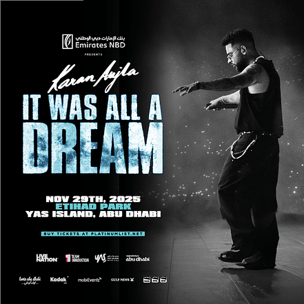 Karan Aujla – It Was All A Dream Tour Live in Abu Dhabi – Concerts JUZN.com Special Offers, Deals & Discounts