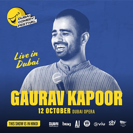 Gaurav Kapoor Live at Dubai Comedy Festival 2025 – Dubai Comedy Festival JUZN.com Special Offers, Deals & Discounts