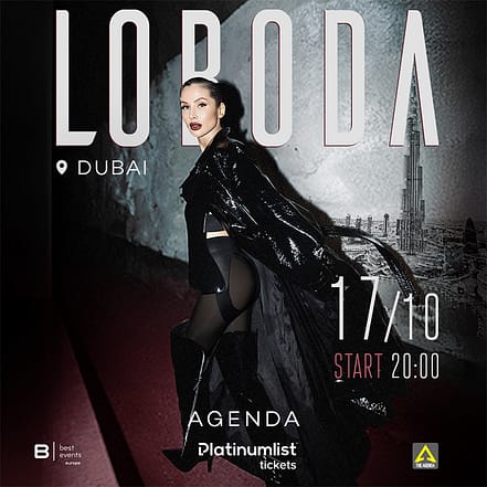 Loboda Live at The Agenda in Dubai – Concerts JUZN.com Special Offers, Deals & Discounts