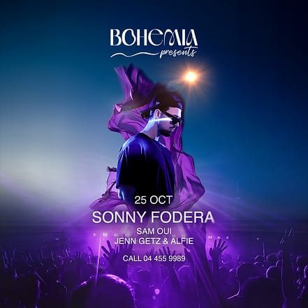 Bohemia Presents Sonny Fodera – Nightlife JUZN.com Special Offers, Deals & Discounts