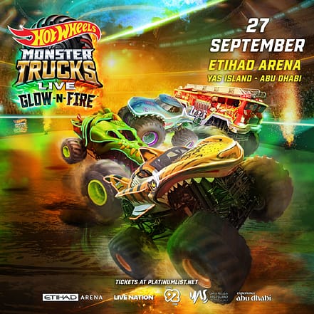 Hot Wheels Monster Trucks Live™: Glow-N-Fire in Abu Dhabi – Automotive JUZN.com Special Offers, Deals & Discounts