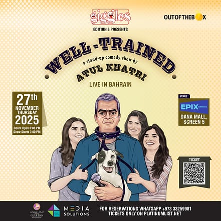 Atul Khatri Live in Bahrain – Comedy Events JUZN.com Special Offers, Deals & Discounts