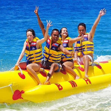 Banana Ride, Donut Ride & Wake Board Ride in Jumeirah – Water Sports JUZN.com Special Offers, Deals & Discounts