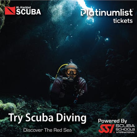 Try Scuba Diving in Jeddah – Water Sports JUZN.com Special Offers, Deals & Discounts