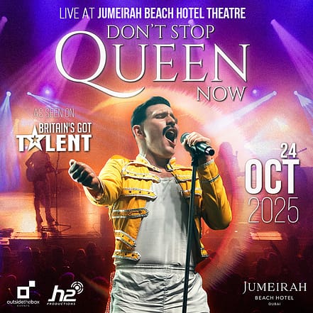 Don’t Stop Queen Now at Jumeirah Beach Hotel in Dubai – Concerts JUZN.com Special Offers, Deals & Discounts