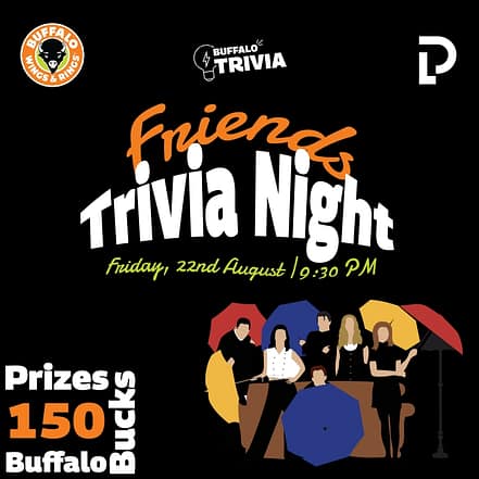 Trivia Night at Buffalo Wings & Rings, Bahrain – Brunches JUZN.com Special Offers, Deals & Discounts