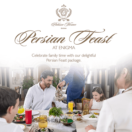 Family Feast at Enigma | Palazzo Versace Dubai – Brunches JUZN.com Special Offers, Deals & Discounts