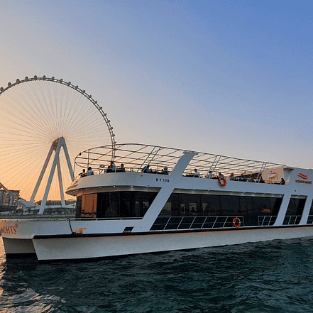 Dubai Marina Sunset Cruise with Live Music & Open Bar – Boat Tours and Cruises JUZN.com Special Offers, Deals & Discounts