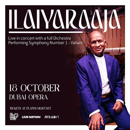 Ilaiyaraaja Live at Dubai Opera – Concerts JUZN.com Special Offers, Deals & Discounts