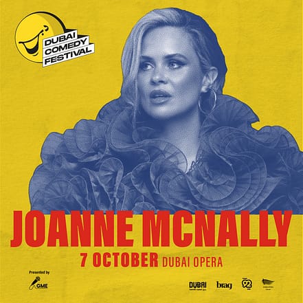 Joanne McNally Live at Dubai Comedy Festival 2025 – Shows and Theatrical Plays JUZN.com Special Offers, Deals & Discounts