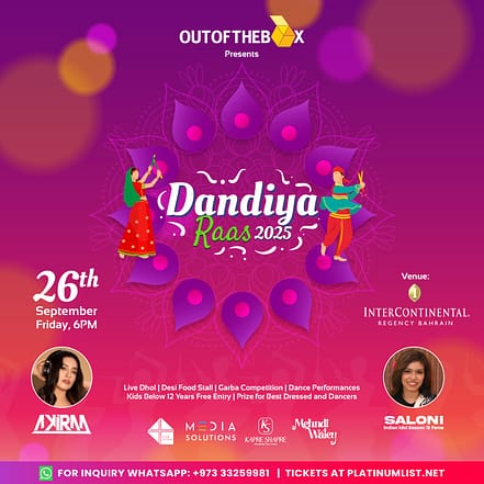 Dandiya Raas 2025 by Out of the Box – Desi Events JUZN.com Special Offers, Deals & Discounts