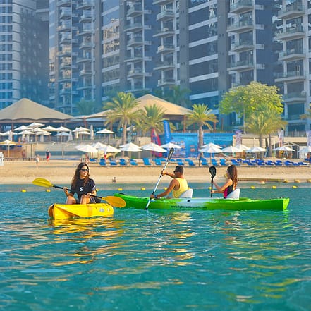 Kayak in Dubai The Palm – Water Sports JUZN.com Special Offers, Deals & Discounts