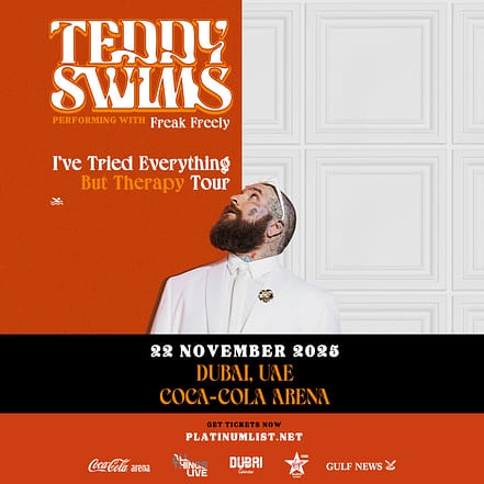 Teddy Swims Live at Coca-Cola Arena in Dubai – Concerts JUZN.com Special Offers, Deals & Discounts