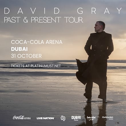 David Gray – Past & Present Tour in Dubai – Concerts JUZN.com Special Offers, Deals & Discounts