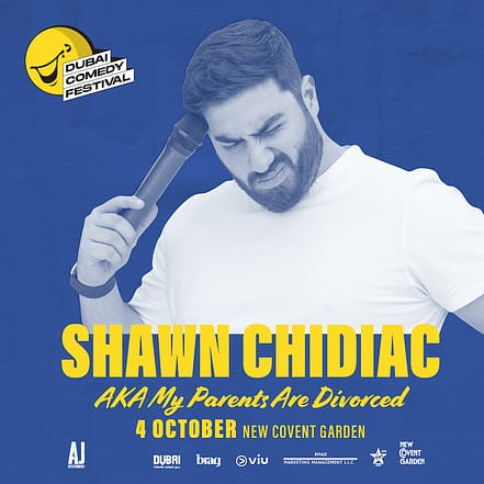 Shawn Chidiac aka My Parents are Divorced Live at Dubai Comedy Festival – Dubai Comedy Festival JUZN.com Special Offers, Deals & Discounts