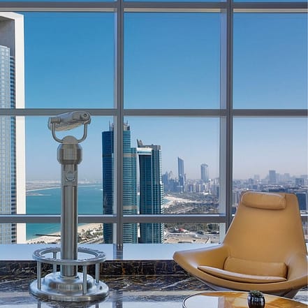 Etihad Tower Observation Deck with coffee or tea and slice of cake – Experiences JUZN.com Special Offers, Deals & Discounts