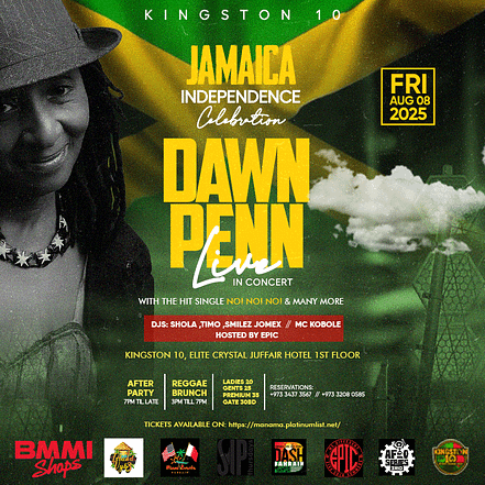 Jamaica Independence Celebration: Dawn Penn Live at Kingston10 – Concerts JUZN.com Special Offers, Deals & Discounts