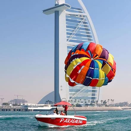 Parasailing Experience Jumeirah – Water Sports JUZN.com Special Offers, Deals & Discounts