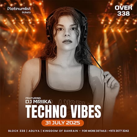 Techno Vibes at Over338, Bahrain – Nightlife JUZN.com Special Offers, Deals & Discounts