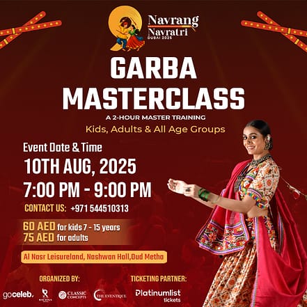 Garba Masterclass led by Professional Garba Choreographers – Desi Events JUZN.com Special Offers, Deals & Discounts