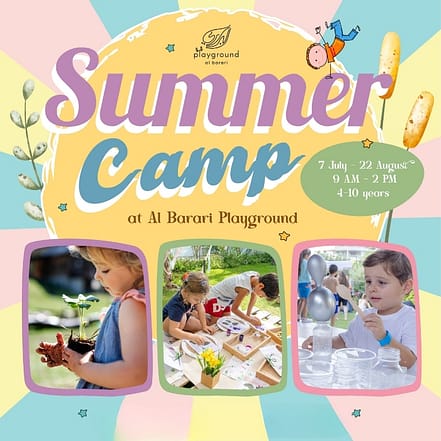 Al Barari Playground – Summer Camp – Experiences JUZN.com Special Offers, Deals & Discounts