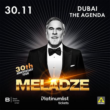 Meladze Concert at The Agenda in Dubai – Concerts JUZN.com Special Offers, Deals & Discounts