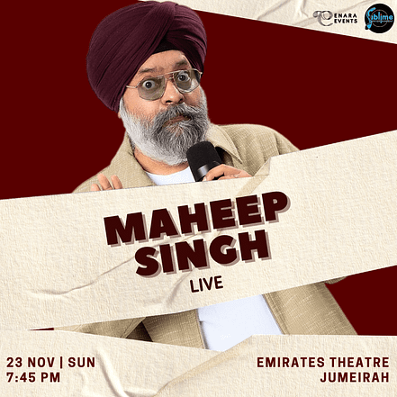 Maheep Singh Live in Dubai 2025 – Desi Events JUZN.com Special Offers, Deals & Discounts