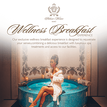 Wellness Breakfast Experience at Giardino | Palazzo Versace Dubai – Brunches JUZN.com Special Offers, Deals & Discounts