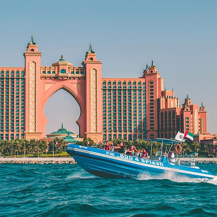 Speed Boat at Dubai Marina by Splash Tours – Boat Tours and Cruises JUZN.com Special Offers, Deals & Discounts