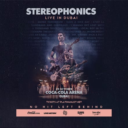 Stereophonics in Dubai – Concerts JUZN.com Special Offers, Deals & Discounts