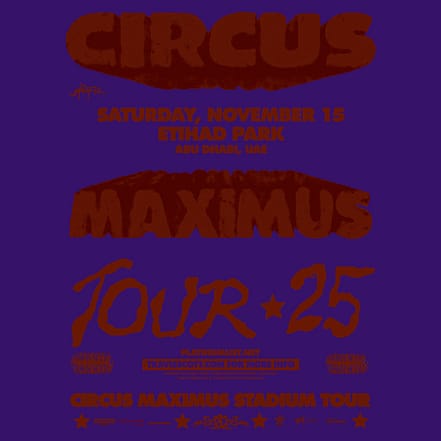Travis Scott – Circus Maximus Tour 2025 – Concerts JUZN.com Special Offers, Deals & Discounts