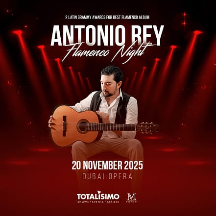 Antonio Rey – Flamenco Night at Dubai Opera – Concerts JUZN.com Special Offers, Deals & Discounts