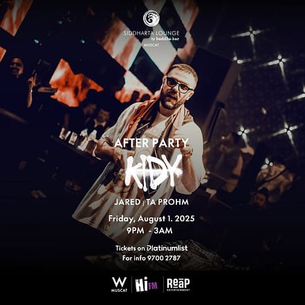 After Party Featuring Kidy in Muscat – Nightlife JUZN.com Special Offers, Deals & Discounts